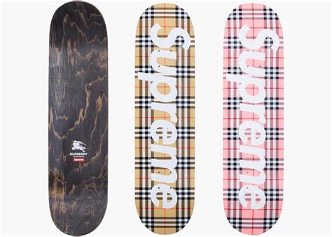 burberry skateboarder|burberry skateboard deck set.